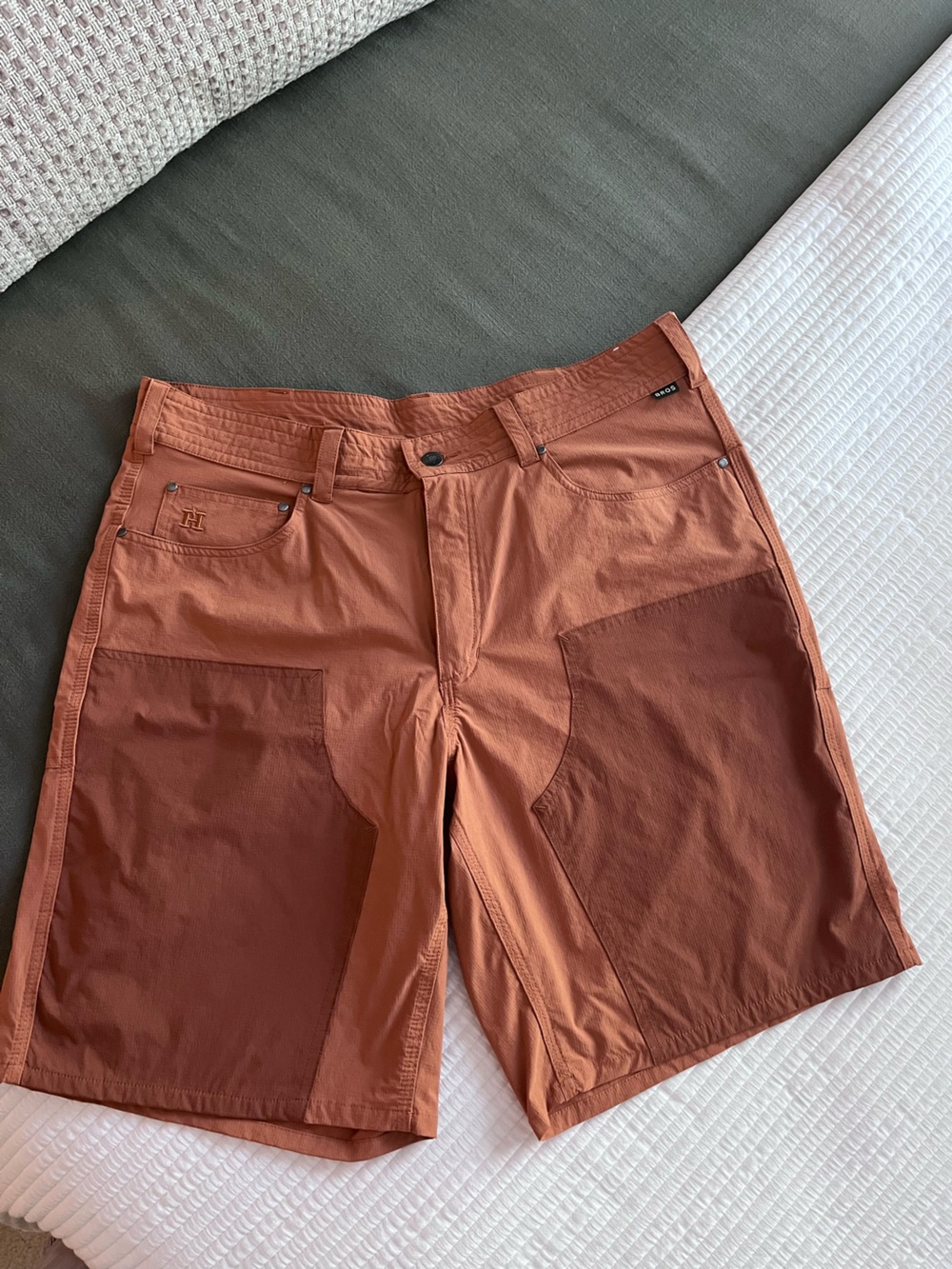 Howler Brothers Two-Tone Double Front Rip Stop Men’s Shorts - 10” inseam